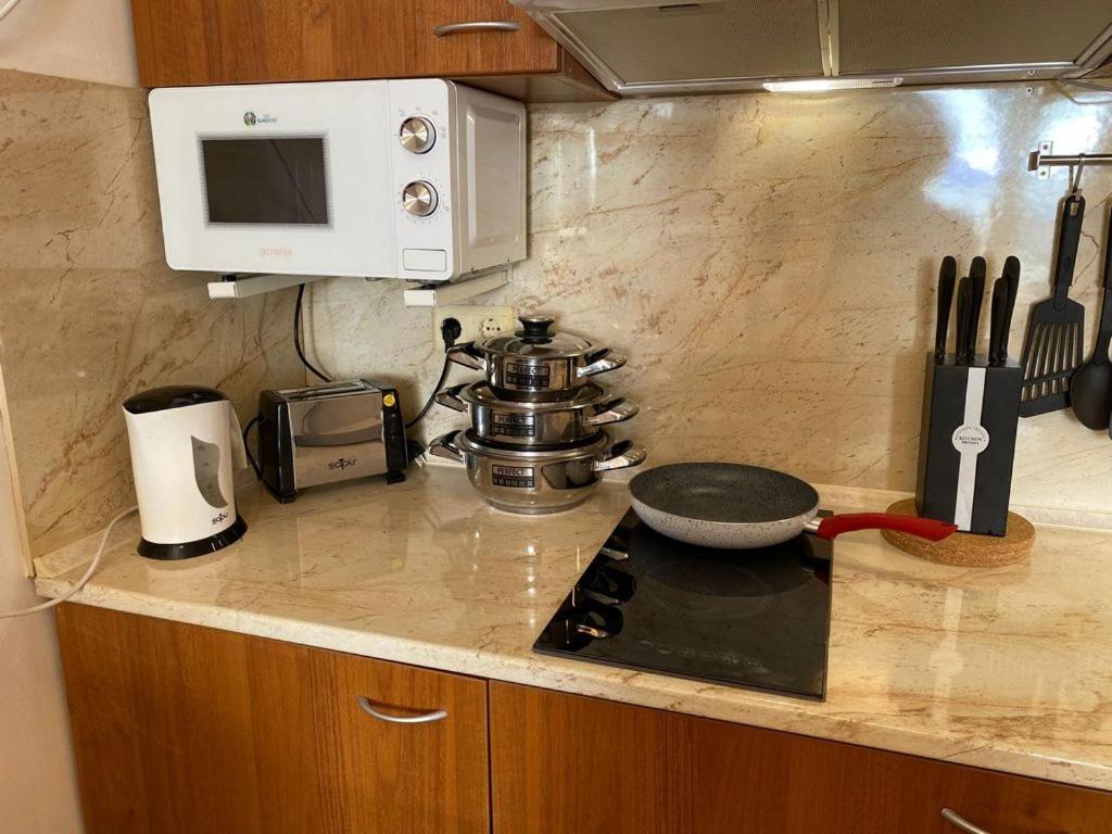 Midia Grand Resort, Terrassen Paradies Apartment Aheloy Bagian luar foto