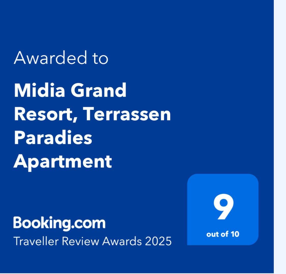 Midia Grand Resort, Terrassen Paradies Apartment Aheloy Bagian luar foto